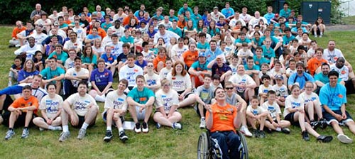 Scott Goold directs Special Needs Athlete Basketball camps